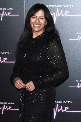 Ranvir Singh bei der Ankunft zum Konzert An Audience with Kylie in der Royal Albert Hall. London, 01.12.2023