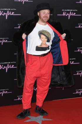 Leigh Francis bei der Ankunft zum Konzert An Audience with Kylie in der Royal Albert Hall. London, 01.12.2023