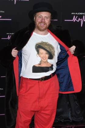 Leigh Francis bei der Ankunft zum Konzert An Audience with Kylie in der Royal Albert Hall. London, 01.12.2023