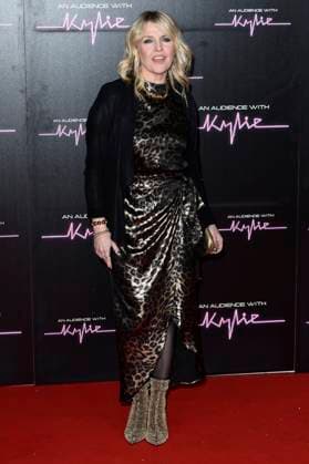 Ashley Jensen bei der Ankunft zum Konzert An Audience with Kylie in der Royal Albert Hall. London, 01.12.2023