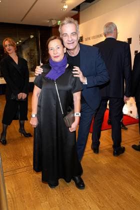 Jutta und Heinrich Schafmeister bei der Daffne Verleihung von der Deutschen Akademie fuer Fernsehen am 2.12.2023 in Berlin Daffne Verleihung 2023 in Berlin