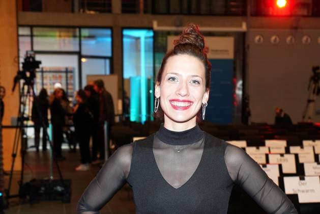 Eva Loeser bei der Daffne Verleihung von der Deutschen Akademie fuer Fernsehen am 2.12.2023 in Berlin Daffne Verleihung 2023 in Berlin