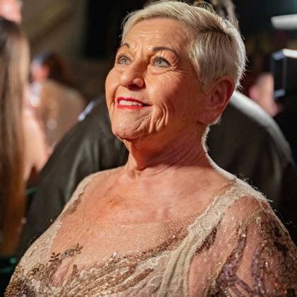 20231201 An homage to Life Ball - A night to remenber WIEN, OESTERREICH - 01. DEZEMBER: Unterhaltungskuenstlerin, Saengerin sowie ehemalige Unternehmerin Martha Margit Bohdal alias Jazz Gitti bei der Ankunf am Red Carpet anlaesslich der Veranstaltung -Life+ presents an homage to Life Ball-a night to remember- im Wiener Palais Auersberg am 01. Dezember 2023 in Wien, Oesterreich. 231201_SEPA_17_034 Copyright: xIsabellexOuvrardx SEPAxMedia