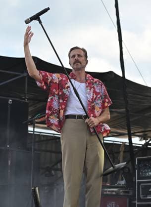 FORT LAUDERDALE, FL - DECEMBER 03: Aaron Bruno of Awolnation performs during day 2 of Audacy s Riptide Music Festival 2023 at Fort Lauderdale Beach Park on December 03, 2023 in Fort Lauderdale, Florida. Copyright: xmpi04x