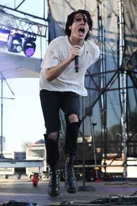FORT LAUDERDALE, FL - DECEMBER 03: Cameron Boyer of Weathers performs during day 2 of Audacy s Riptide Music Festival 2023 at Fort Lauderdale Beach Park on December 03, 2023 in Fort Lauderdale, Florida. Copyright: xmpi04x