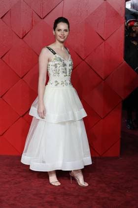 . 04 12 2023. London, United Kingdom. Felicity Jones arriving at The Fashion Awards in London. xStephenxLockx xi-Imagesx IIM-24857-0062
