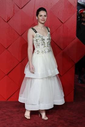 . 04 12 2023. London, United Kingdom. Felicity Jones arriving at The Fashion Awards in London. xStephenxLockx xi-Imagesx IIM-24857-0065