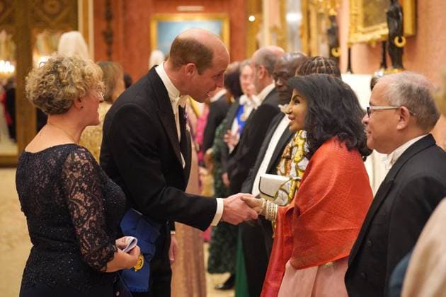 . 05 12 2023. London, United Kingdom. Prince William and Kate Middleton, the Prince and Princess of Wales, at the annual Diplomatic Reception at Buckingham Palace London.  xPoolx xi-Imagesx IIM-24861-0010