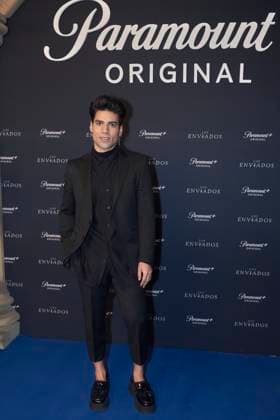 Los Enviados Tv Series Premiere December 5, 2023, Mexico City, Mexico: Eduardo Brito attends the blue carpet of ˜Los Enviados™ Tv Series premiere. at Teatro Helenico. on December 5, 2023 in Mexico City, Mexico. ( Photo by Jaime Nogales Eyepix Group) Copyright: xJaimexNogales xEyepixxGroupx JN_05122023_106632