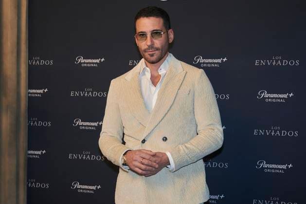 Los Enviados Tv Series Premiere December 5, 2023, Mexico City, Mexico: Miguel Angel Silvestre attends the blue carpet of ˜Los Enviados™ Tv Series premiere. at Teatro Helenico. on December 5, 2023 in Mexico City, Mexico. ( Photo by Jaime Nogales Eyepix Group) Copyright: xJaimexNogales xEyepixxGroupx JN_05122023_106705