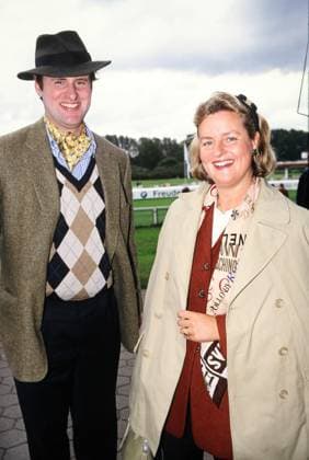 Ehepaar Josias Graf von Rantzau und Christiane, Deutschland um 1998. Copyright: HartwigxValdmanis Nur redaktionelle Nutzung. Editorial usage only. VAL_7205001865