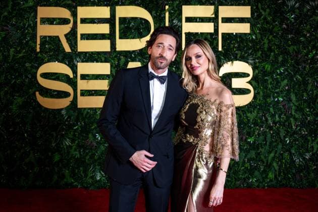 Bilder des Jahres 2023, Entertainment 12 Dezember Entertainment Themen der Woche KW49 Red Sea International Film Festival - Jeddah Adrian Brody and Georgina Chapman walk the red carpet to attend the closing ceremony or 3rd Red Sea Film Festival, in Jeddah, Saudi Arabia, on December 7th, 2023. Photo by Balkis Press ABACAPRESS.COM Jeddah Saudi Arabia  Copyright: xBalkisxPress ABACAx