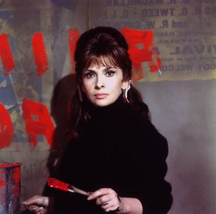 Film Strange Bedfellows Actress Gina Lollobrigida portrait while shooting the film Los Angeles, CA USA  Copyright: xLeoxFuchsx R0599-Lollobrigida-SBF