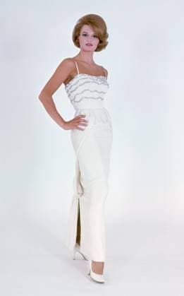 Angie Dickinson Portraits Actress Angie Dickinson poses for a series of ortraits Los Angeles, CA USA  Copyright: xLeoxFuchsx 0034 Angie Dickinson EVENING DRESS PORTRAIT