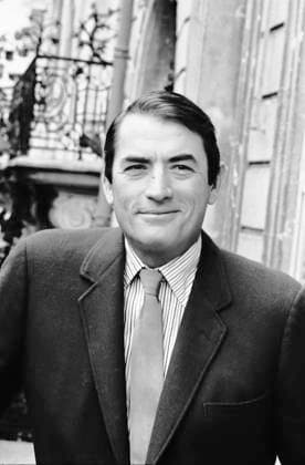 Gregory Peck Portraits Actor Gragory Peck at Paris Paris France  Copyright: xLeoxFuchsx 0970 Gregory Peck portrait