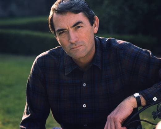Gregory Peck Portraits Actor Gragory Peck at his house Los Angeles, CA USA  Copyright: xLeoxFuchsx 0971 Gregory Peck portrait