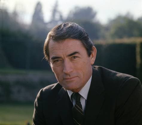 Gregory Peck Portraits Actor Gragory Peck at his house Los Angeles, CA USA  Copyright: xLeoxFuchsx 0972 Gregory Peck portrait