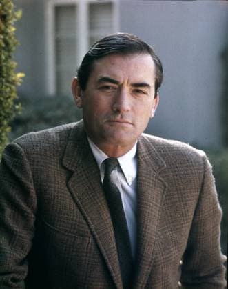Gregory Peck Portraits Actor Gragory Peck at his house Los Angeles, CA USA  Copyright: xLeoxFuchsx 0981 Gregory Peck portrait
