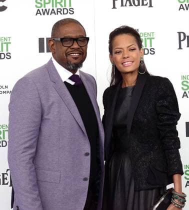 March 1, 2014 - Santa Monica, CA - Forest Whitaker and Keisha Nash Whitaker arrived at the 2014 Film Independent Spirit Awards - March 1, 2014 Santa Monica U.S. - ZUMAu99_ 20140301_pj1_b173_196 Copyright: xBillyxBennightx