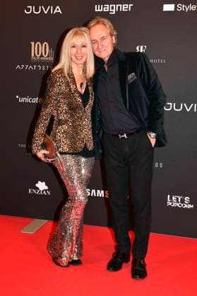 Michaela Hammel und Frank Heydgen beim 100th Film Award Event im Charles Hotel. München, 09.12.2023