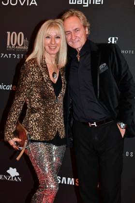 Michaela Hammel und Frank Heydgen beim 100th Film Award Event im Charles Hotel. München, 09.12.2023