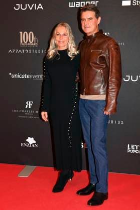 Thomas Berthold mit Ehefrau Britta Berthold beim 100th Film Award Event im Charles Hotel. München, 09.12.2023