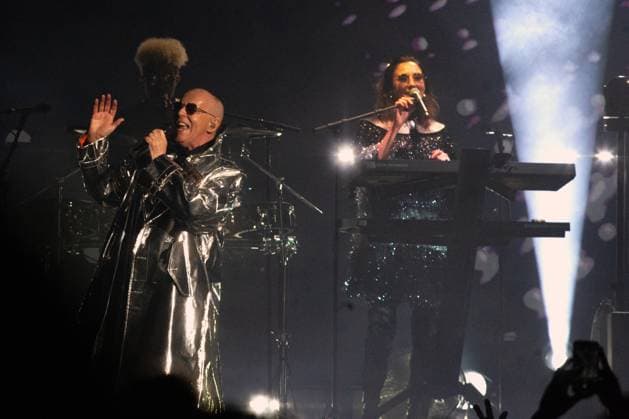 December 9, 2023, Bogota, Colombia: The singer of the British duo, Pet Shop Boys, Neil Tennant in his presentation at the Primavera Sound 2023 festival in Bogota Bogota Colombia - ZUMAh147 20231209_zap_h147_006 Copyright: xDanielxGarzonxHerazox