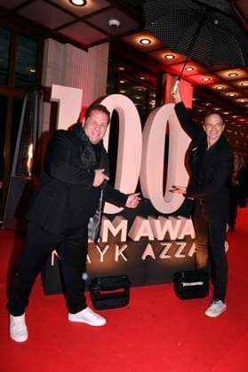 Mayk Azzato und Ralf Bauer beim 100th Film Award Event im Charles Hotel. München, 09.12.2023