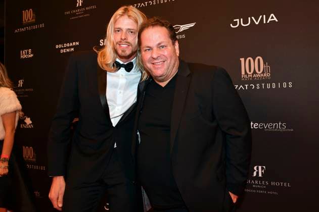 Killian Marcus Nielsen und Mayk Azzato beim 100th Film Award Event im Charles Hotel. München, 09.12.2023