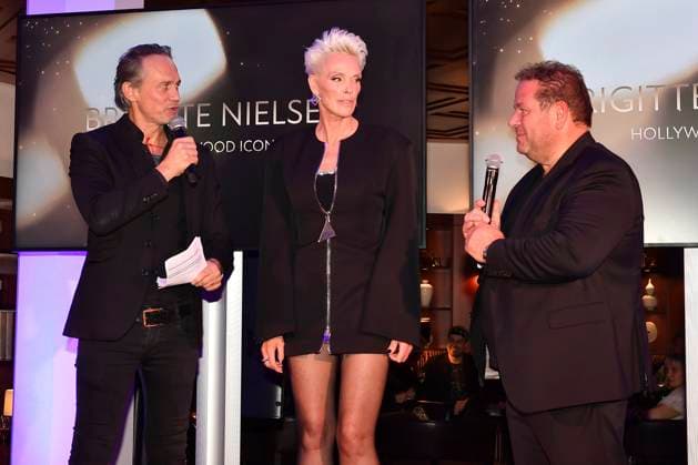 Ralf Bauer, Brigitte Nielsen und Mayk Azzato beim 100th Film Award Event im Charles Hotel. München, 09.12.2023