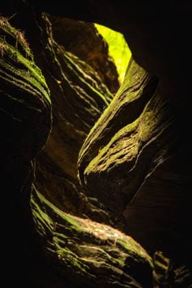 Creative Highlights World Curved Rocks with Natures Glow In Wisconsin Wisconsin Dells, Wisconsin, United States R_GRGR23120847-1301238-01