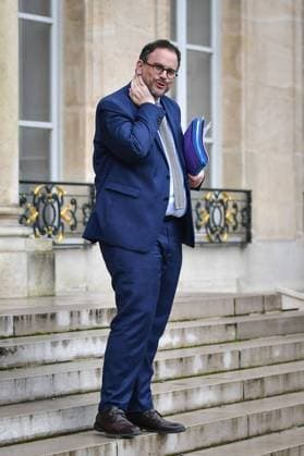 Ministers Council - Paris Health Minister Aurelien Rousseau exits the Elysee Palace at the end of the Council of Ministers in Paris, France on December 12, 2023. Photo by Firas Abdullah ABACAPRESS.COM Paris Ã?le-de-France France  Copyright: xAbdullahxFiras ABACAx