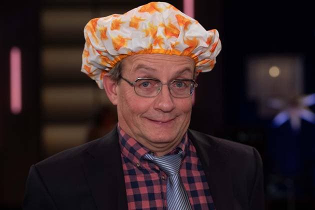 Entertainment Themen der Woche KW50 Entertainment Bilder des Tages Wigald BONING, Comedian, Portraet, Porträt, Portrait, Angeschnittenes Einzelbild, Einzelmotiv, zu Gast in der Sendung Koelner Treff im WDR Fernsehen, 12.12.2023. *** Wigald BONING, comedian, portrait, portrait, cropped single image, single subject, guest in the program Koelner Treff on WDR television, 12 12 2023