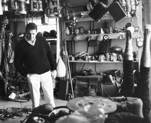 Rock Hudson at Home Actor Rock Hudson at the Marina Los Angeles, CA USA  Copyright: xLeoxFuchsx 0589_hudson_antique_shop