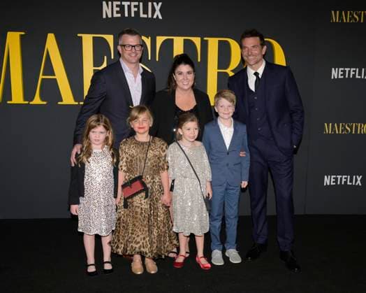 12 December 2023 - Los Angeles, California - Bradley Cooper daughter Lea and guests. Netflix s Maestro Los Angeles Photo Call at Academy Museum of Motion Pictures. Photo Credit: Billy Bennight AdMedia 299787 2023-12-12 California Los Angeles Etats-Unis  Copyright: xAdMediax STAR_299787_007
