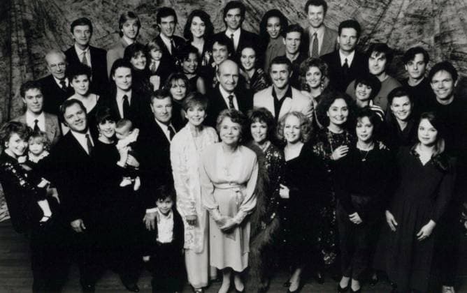 RELEASE DATE: Circa 1985: TITLE: STUDIO: Netflix DIRECTORS: A total of 7 various directors were used over the 54 seasons (1956-2010) PLOT: The series focuses on the personal, legal, and medical professionals ives of the Snyder and Hughes families living in a fictional Midwestern town of Oakdale, Illinois. The of doctors and lawyers remained central to As the World Turns throughout its run and eventually became standard fare on many soap operas. STARRING: a large cast of actors. Hollywood USA  - ZUMAz90_ 19850322_jtc_z90_376 Copyright: xCBSx