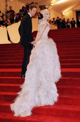Daphne Guinness attends the Alexander McQueen: Savage Beauty Costume Institute Gala at the Metropolitan Museum of Art 61623, NEW YORK, NEW YORK - Wednesday May 4 2011. Daphne Guinness attends the Alexander McQueen: Savage Beauty Costume Institute Gala at the Metropolitan Museum of Art. NORTH AMERICAN USE ONLY , Credit:Optic Photos Avalon USA, New York  Copyright: xOpticxPhotosx xAvalonx 0525075683