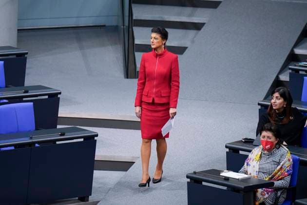 Sitzung des Deutschen Bundestags, Sahra Wagenknecht, BSW Sitzung des Deutschen Bundestags, Sahra Wagenknecht, BSW – Für Vernunft und Gerechtigkeit Berlin Berlin GER *** Session of the German Bundestag, Sahra Wagenknecht, BSW Session of the German Bundestag, Sahra Wagenknecht, BSW - Für Vernunft und Gerechtigkeit Berlin Berlin GER