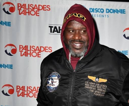 December 16, 2023, Olympic Valley, CA, USA: DJ Diesel - Shaquille O Neal poses backstage during Day 2 of the 2023 Tahoe Live Music Festival at Palisades Tahoe on December 16, 2023 in Olympic Valley, CA. Olympic Valley USA - ZUMAs181 20231216_zea_s181_004 Copyright: ximageSPACEx
