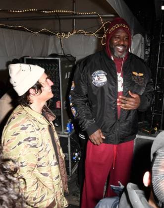 December 16, 2023, Olympic Valley, CA, USA: DJ Diesel - Shaquille O Neal and Disco Lines seen backstage during Day 2 of the 2023 Tahoe Live Music Festival at Palisades Tahoe on December 16, 2023 in Olympic Valley, CA. Olympic Valley USA - ZUMAs181 20231216_zea_s181_006 Copyright: ximageSPACEx