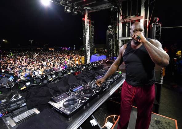 December 16, 2023, Olympic Valley, CA, USA: DJ Diesel - Shaquille O Neal performs during Day 2 of the 2023 Tahoe Live Music Festival at Palisades Tahoe on December 16, 2023 in Olympic Valley, CA. Olympic Valley USA - ZUMAs181 20231216_zea_s181_012 Copyright: ximageSPACEx
