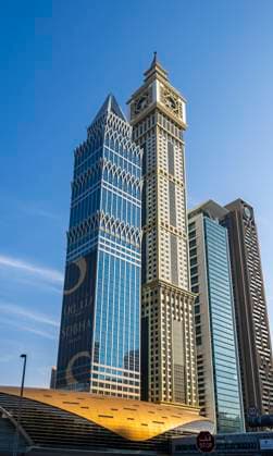 Creative Highlights World Dubai, Wolkenkratzer Downtown und an der Sheik Zayed Road, Vereinigte Arabische Emirate, Naher Osten, Asien *** Dubai, Skyscrapers Downtown and to the Sheik Zayed Road, United Arabic Emirates, Near East, Asia 1020923022