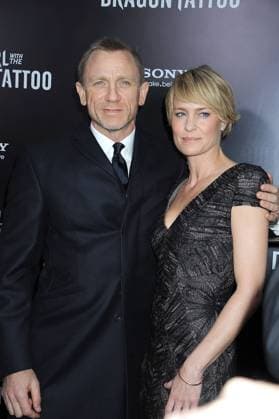 The Girl With The Dragon Tattoo - NYC Premiere Daniel Craig and Robin Wright attend the New York Premiere of The Girl With The Dragon Tattoo on December 14, 2011 at The Ziegfeld Theatre in New York City., Credit:Robin Platzer Twin Images LFI Avalon United States of America  Copyright: xRobinxPlatzer xTwinxImages xLFIx xAvalonx 0525783137
