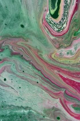 Creative Highlights World A vertical shot of green pink and white abstract patterns with paints in the water 218755 RECORD DATE NOT STATED