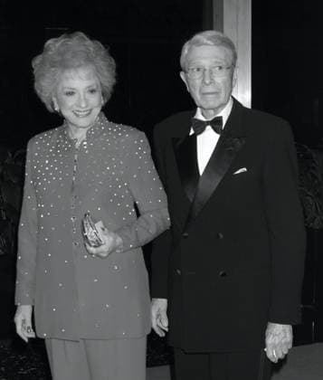 **FILE PHOTO** Selma Archerd Has Passed Away. Army Archerd and wife Selma Archerd attend the Kennedy Center Honors Trustees Dinner at the Department of State in Washington, DC on December 4, 2004. Photo Copyright: xHenryxMcGeex