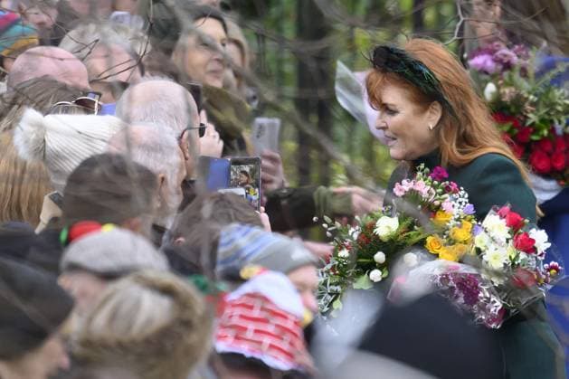 Members of the British Royal Family attend the Christmas Day service at Sandringham Featuring: Sarah Duchess of York Where: Sandringham, Norfolk, United Kingdom When: 25 Dec 2023 Credit: Cover Images EDITORIAL USE ONLY. NOT FOR USE BY NEWSPAPERS BASED IN THE UK. Copyright: xx 53324681
