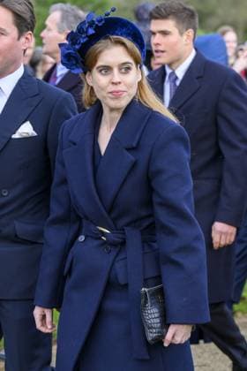Members of the British Royal Family attend the Christmas Day service at Sandringham Featuring: Princess Beatrice Where: Sandringham, Norfolk, United Kingdom When: 25 Dec 2023 Credit: Cover Images EDITORIAL USE ONLY. NOT FOR USE BY NEWSPAPERS BASED IN THE UK. Copyright: xx 53324702