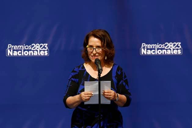 Santiago, December 26, 2023 The 2023 National Awards Ceremony is held in the courtyard of the Palacio de La Moneda Dragomir Yankovic Aton Chile, Santiago Chile Aton 861446  Copyright: DRAGOMIRxYANKOVIC ATONxCHILE