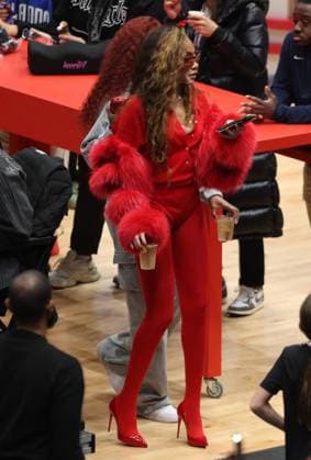 WASHINGTON, D.C. - DECEMBER 26: Winnie Harlow attends the Washington Wizards vs Orlando Game at the Capital One Arena in Washington, D.C. on December 26, 2023. Copyright: xmpi34x