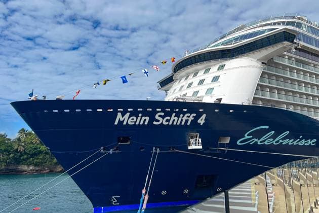 Symbolfoto kreuzfahrt karibik , kreuzfahrtschiff, urlaub, tui cruises mein schiff 4, *** Symbol photo cruise caribbean, cruise ship, vacation, tui cruises mein schiff 4,